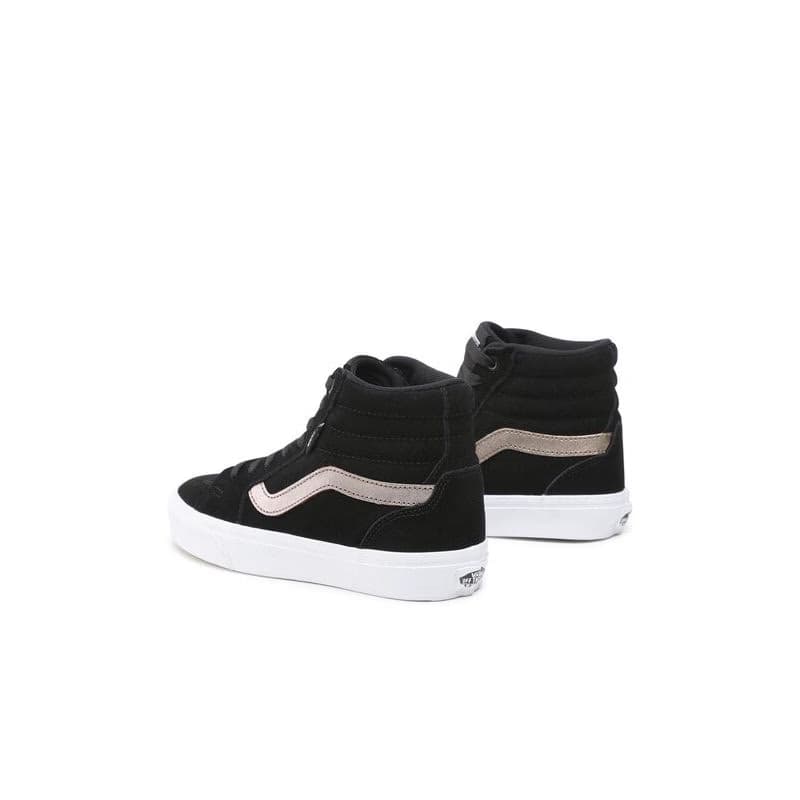 Dámska vychádzková obuv VANS WM Filmore HI (Suede Metallic) black 5