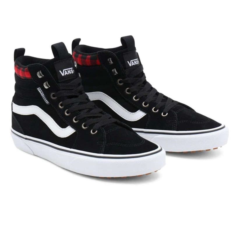 Pánska vychádzková obuv VANS MN Filmore HI Vansguard (Suede) black red plaid 3
