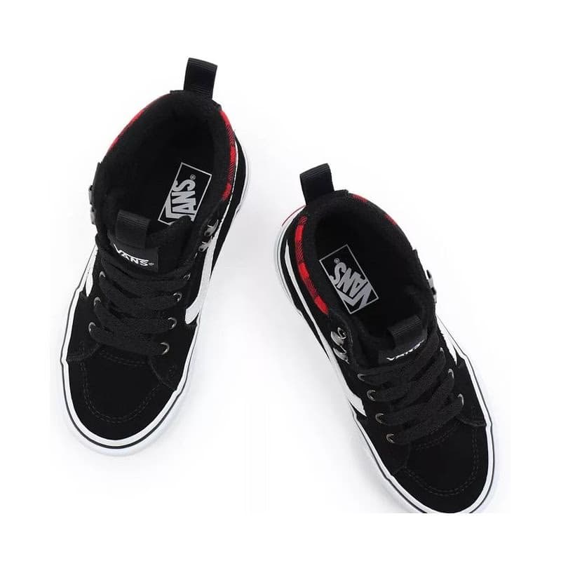 Pánska vychádzková obuv VANS MN Filmore HI Vansguard (Suede) black red plaid 4