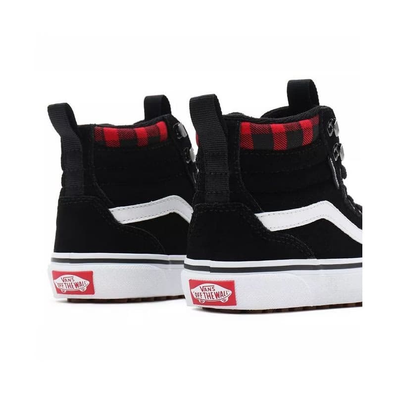 Pánska vychádzková obuv VANS MN Filmore HI Vansguard (Suede) black red plaid 6