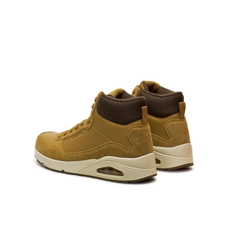 Pánske členkové zimné topánky SKECHERS Uno Mid Sneaker wheat 3