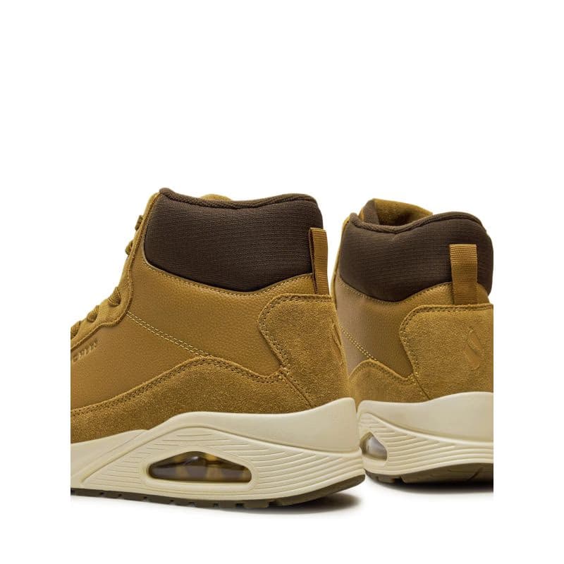Pánske členkové zimné topánky SKECHERS Uno Mid Sneaker wheat 6