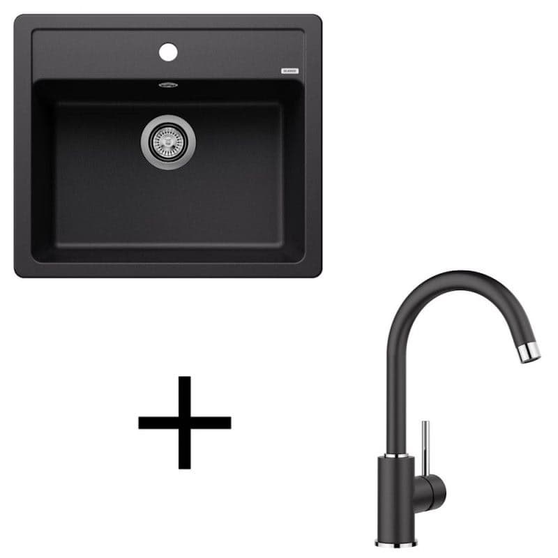Blanco set Legra 6 + Mida silgranit antracit 1