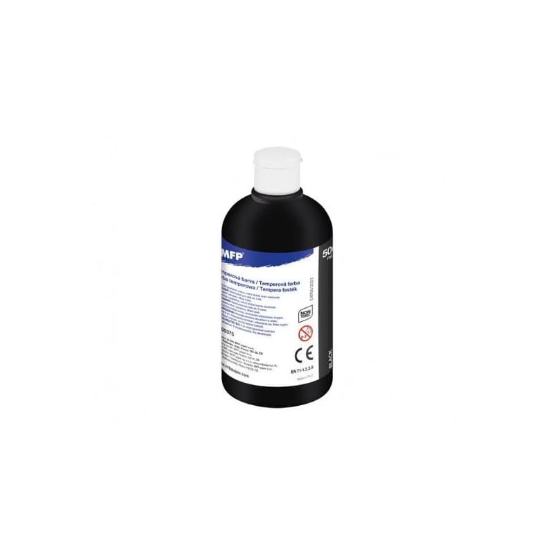 Farba temperová MFP čierna 500ml