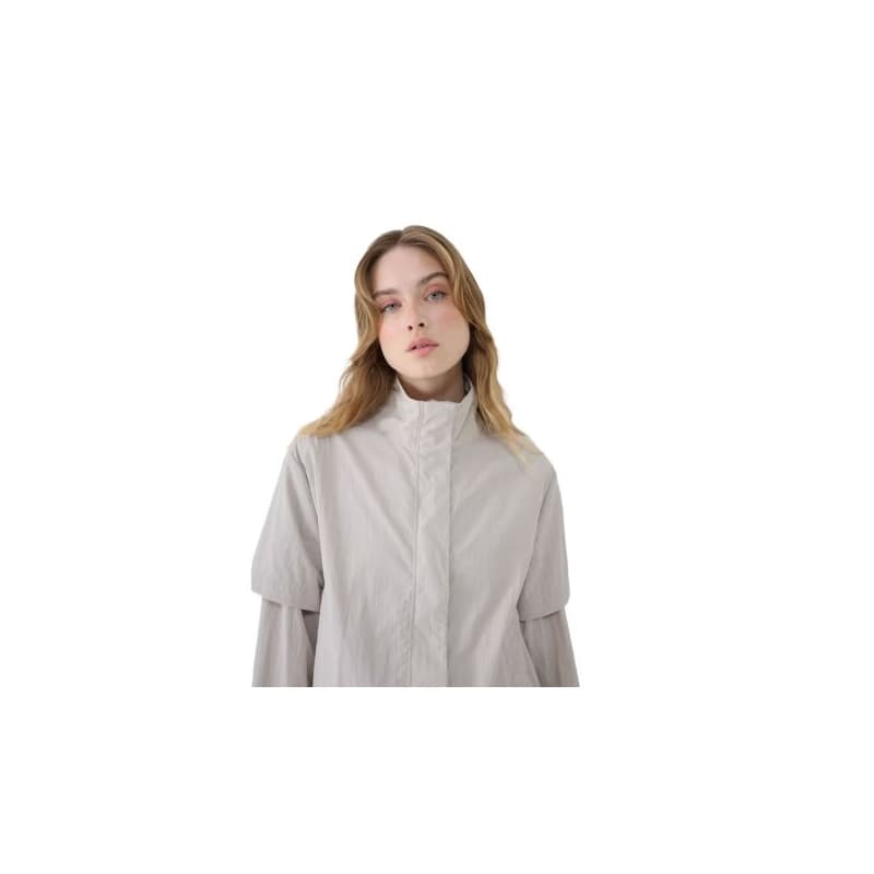 Dámska bunda 4F JACKET-WSS25TJACF190-83S-BEIGE 1