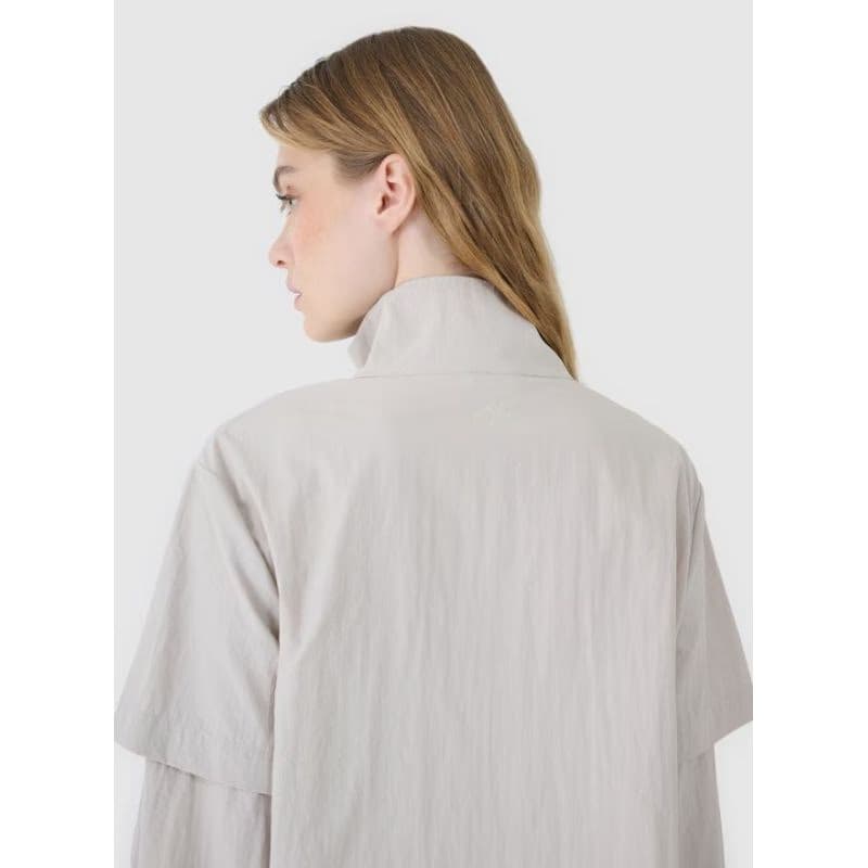Dámska bunda 4F JACKET-WSS25TJACF190-83S-BEIGE 4