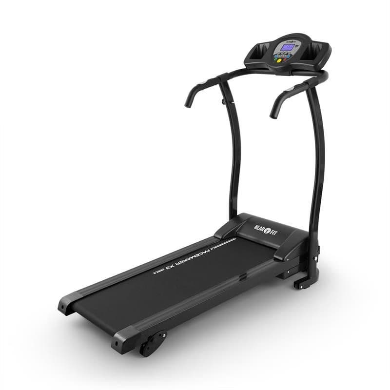 KLARFIT Pacemaker X3, bežecký pás, 1,5 HP, 12 km/h, merač pulzu, 3 uhly stúpania 1
