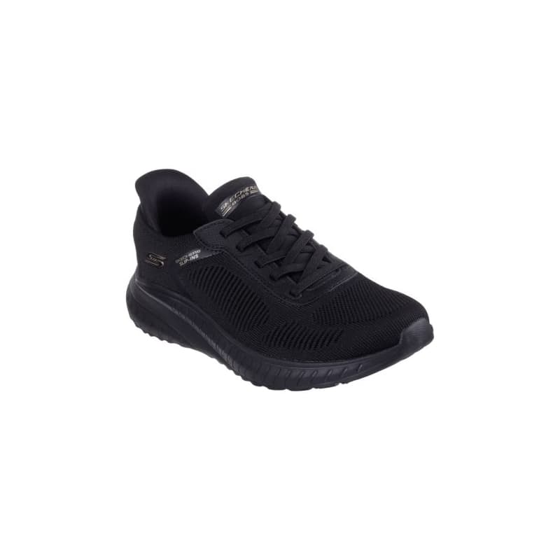 Dámska rekreačná obuv SKECHERS Bobs Sport Squad Chaos Slip-Ins black