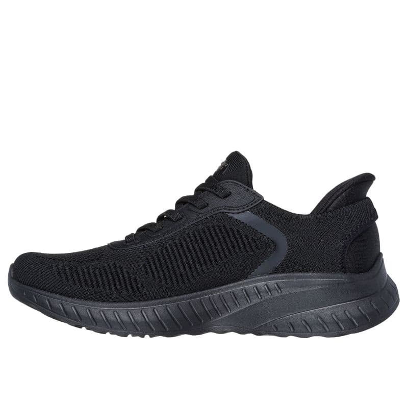 Dámska rekreačná obuv SKECHERS Bobs Sport Squad Chaos Slip-Ins black 3