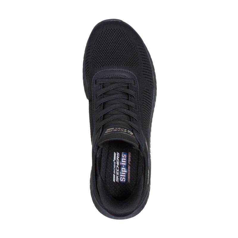 Dámska rekreačná obuv SKECHERS Bobs Sport Squad Chaos Slip-Ins black 4