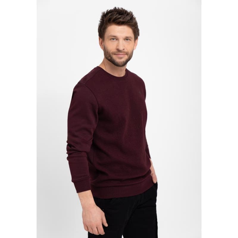 Pánska mikina VOLCANO B-KIV-403-BURGUNDY 2