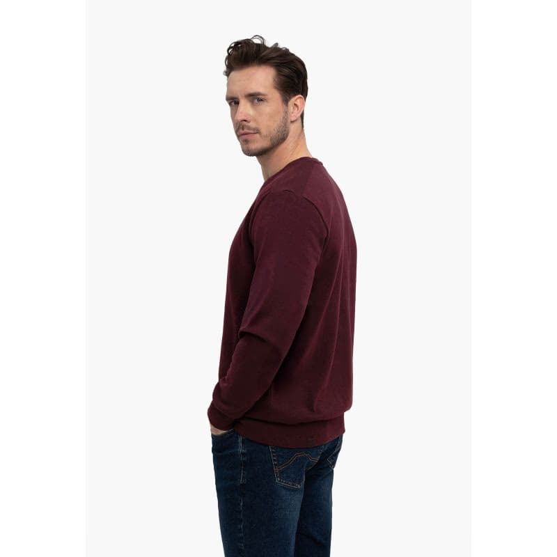 Pánska mikina VOLCANO B-KIV-403-BURGUNDY 3