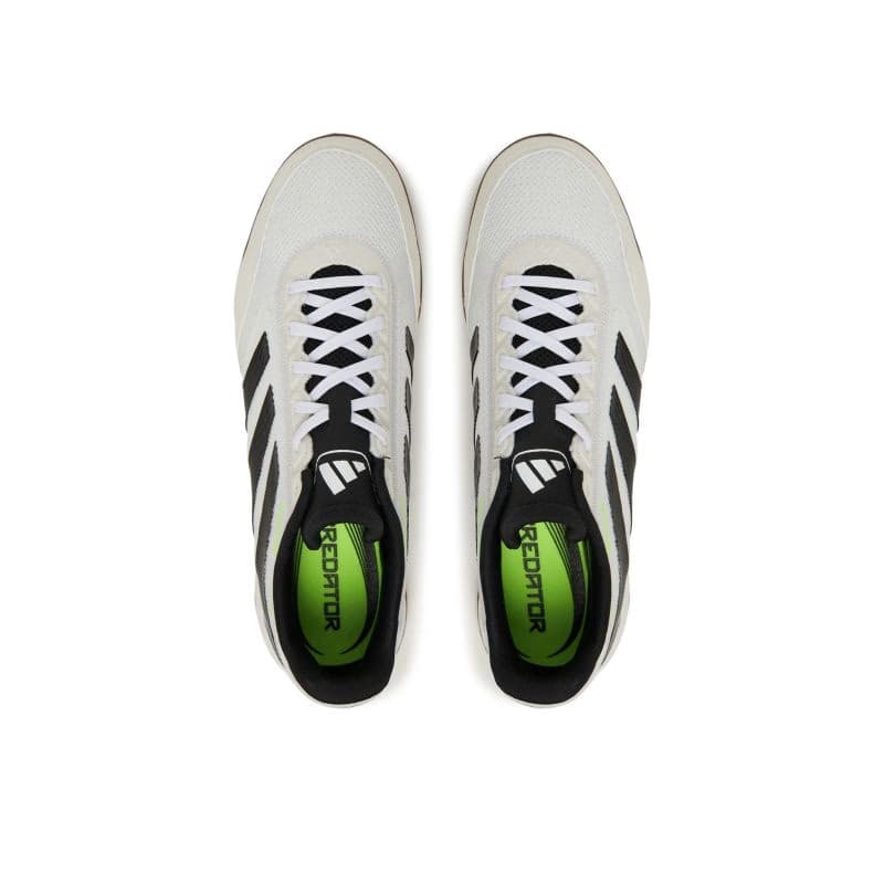 Pánske futbalové kopačky halové ADIDAS Predator League M IC cloud white core black lucid lemon 3