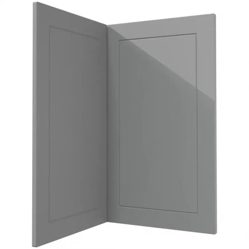 Dvierka Quantum D12 90 dust grey 1