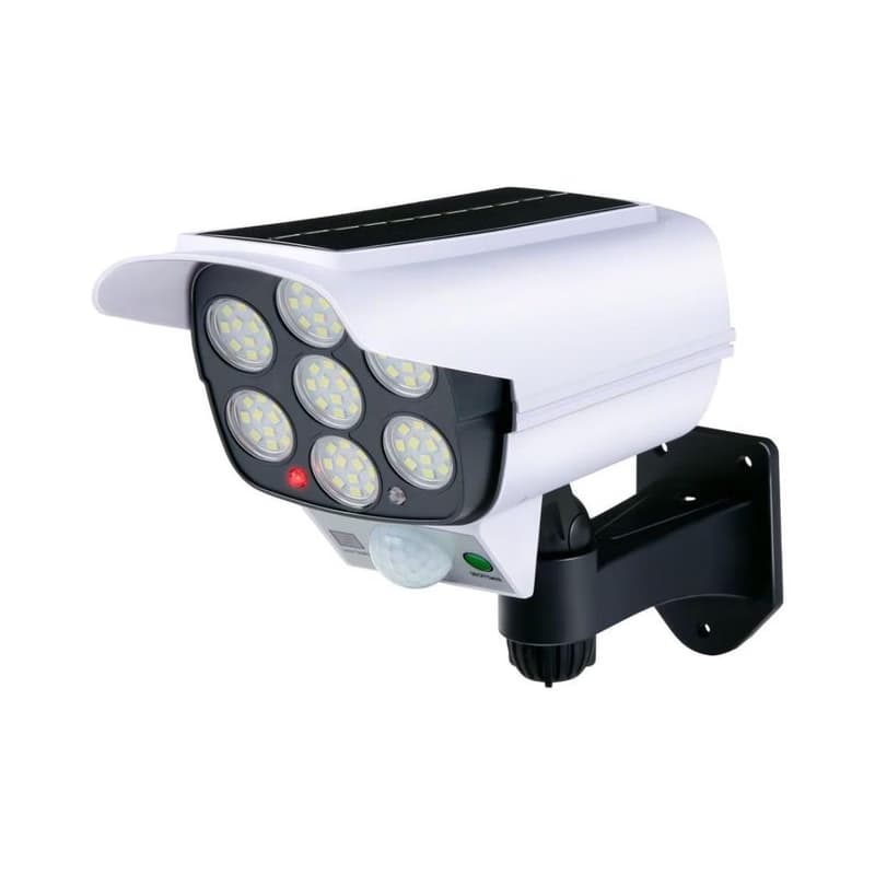 Grundig – solárna LED napodobenina bezpečnostnej kamery s LED snímačom (1,2 V) + diaľkové ovládanie 8711252305127 1
