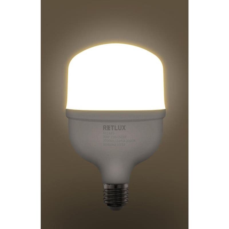 RLL 445 E27 bulb 30W WW RETLUX 1