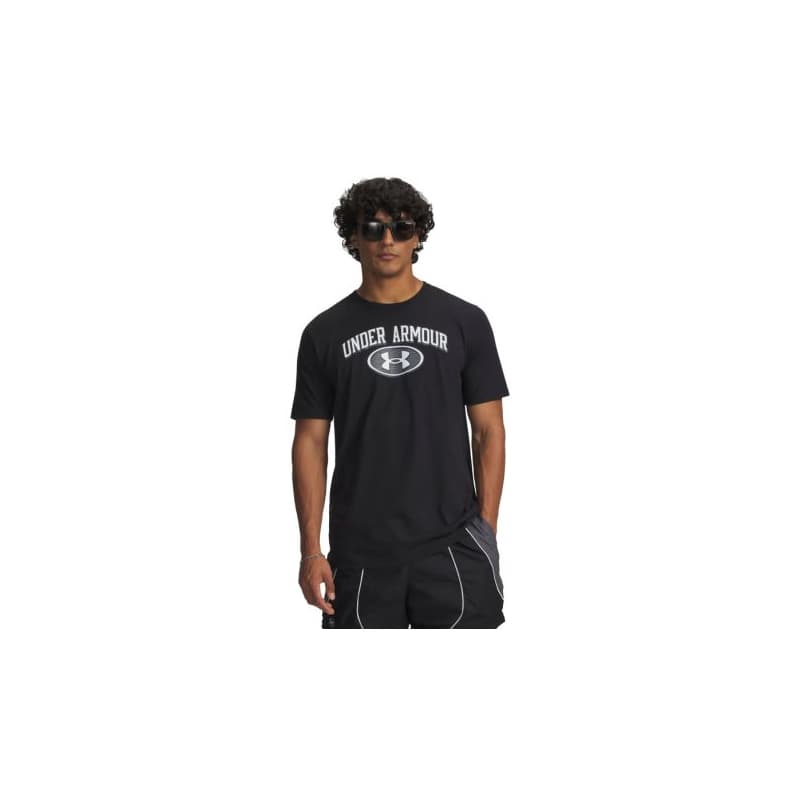Pánske tričko s krátkym rukávom UNDER ARMOUR UA M WM Locker Tag SS-BLK