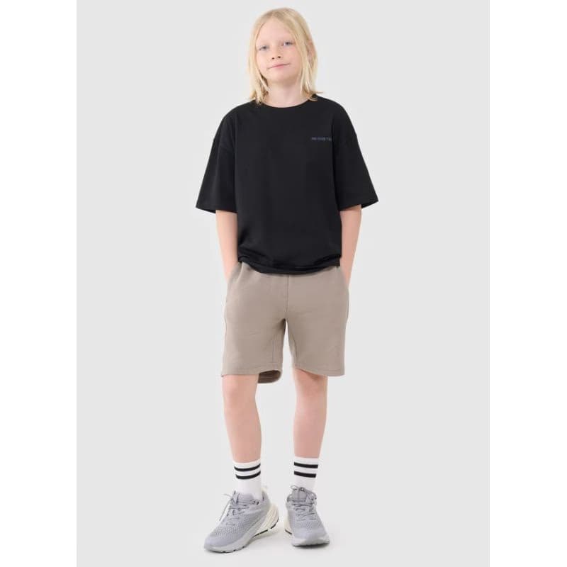 Chlapčenské teplákové kraťasy 4F JUNIOR SHORTS CAS M600-83S-BEIGE 2