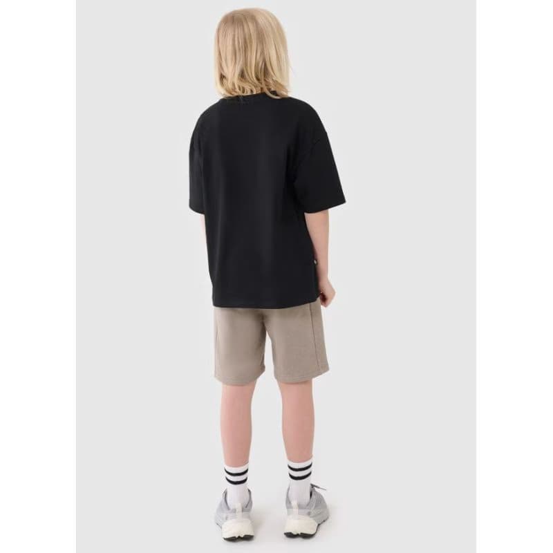 Chlapčenské teplákové kraťasy 4F JUNIOR SHORTS CAS M600-83S-BEIGE 4