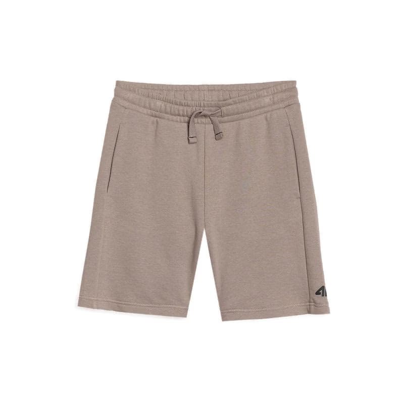 Chlapčenské teplákové kraťasy 4F JUNIOR SHORTS CAS M600-83S-BEIGE 5