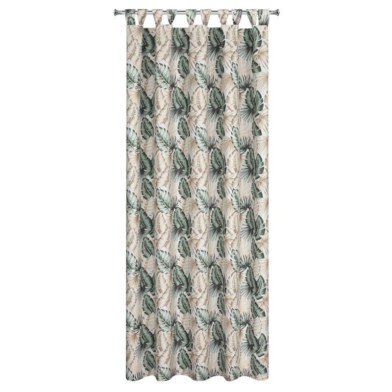 ArtFir Záves na terasu GARDEN 7 PU | béžová/zelená 155 x 260 cm 3