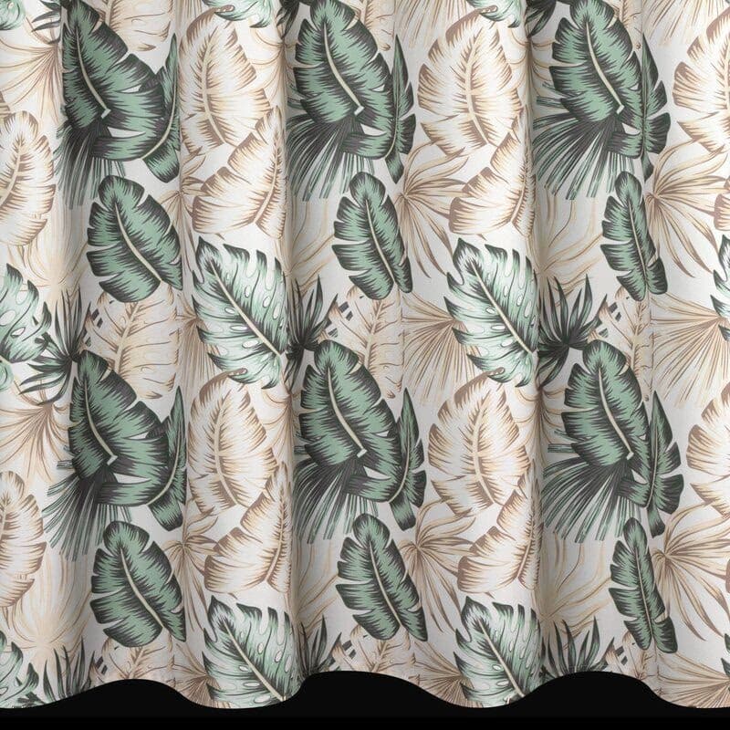 ArtFir Záves na terasu GARDEN 7 PU | béžová/zelená 155 x 260 cm 6