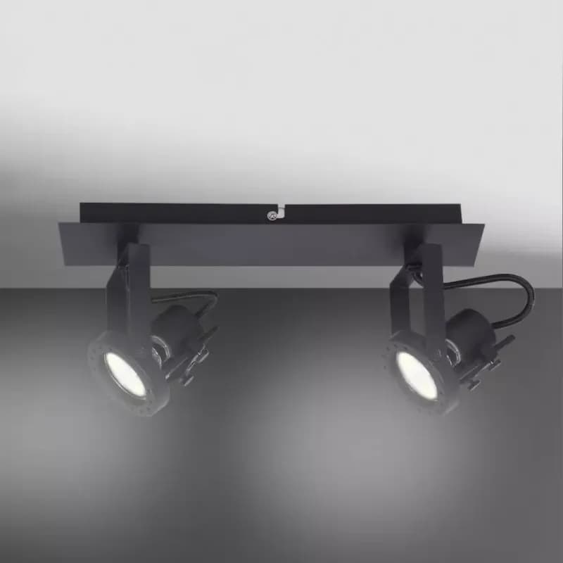 Lampa Medison-2 Sandy black LS2 1