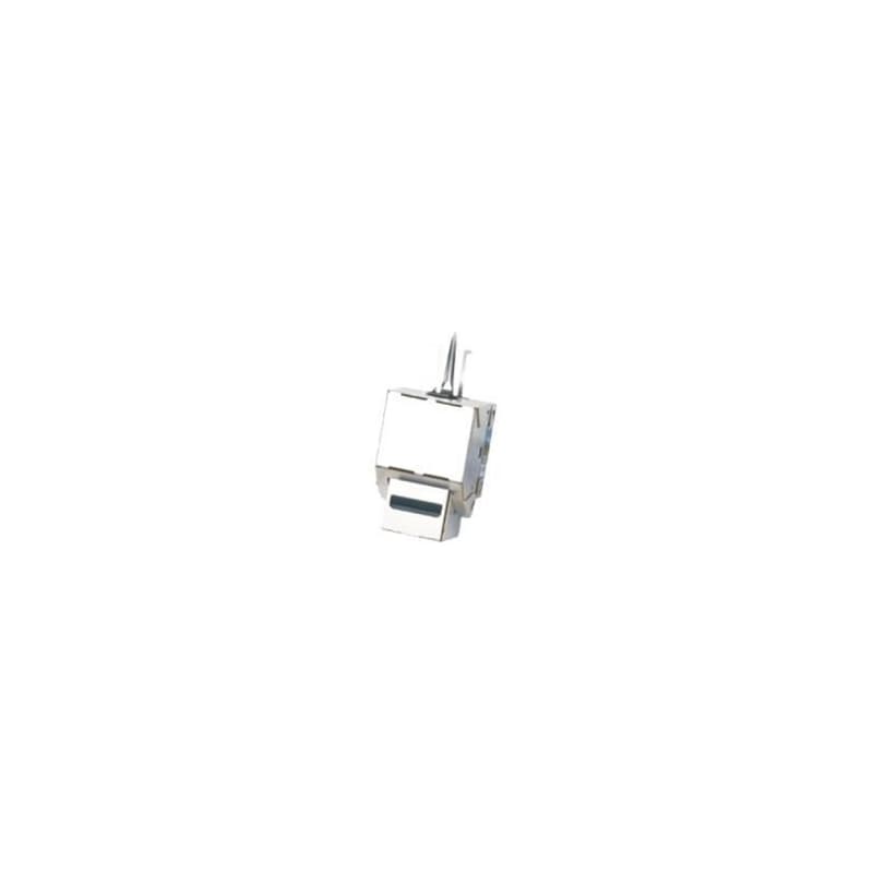 DATACOM Keystone cat5E silver STP dual-mini 1