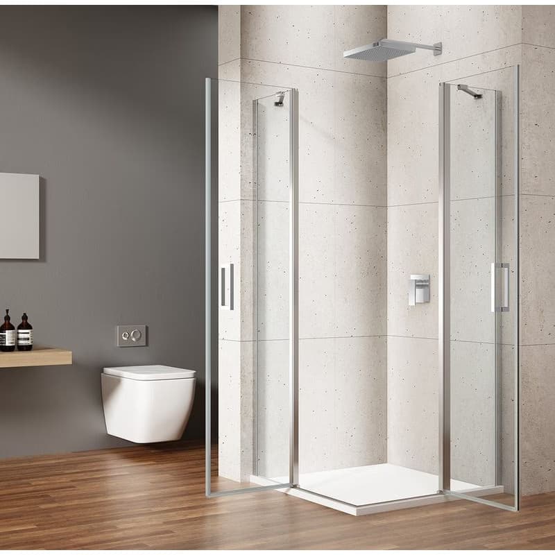 GELCO - LORO štvorcová sprchová zástena 1000x1000 rohový vstup GN4810-01 3