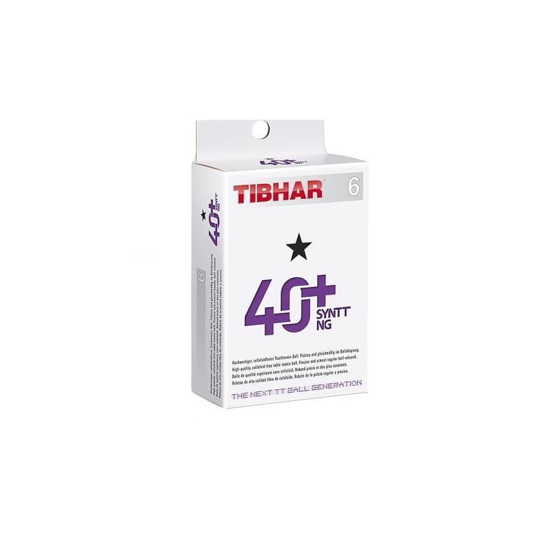 Stolnotenisové loptičky TIBHAR Balls 40+ SynTT NG 6 pack 1