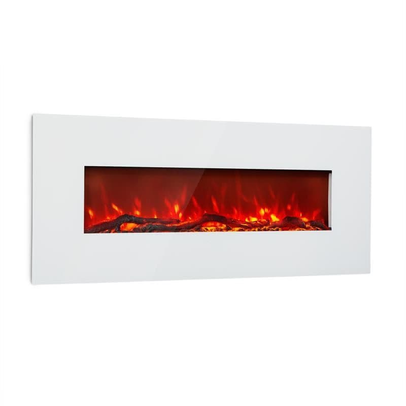 Klarstein Lausanne Long, elektrický krb, 1600 W, 2 úrovne ohrevu, 128 cm 1