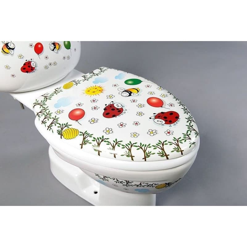SAPHO - KID detské WC kombi vr.nádržky, spodný odpad, farebná potlač CK301.400.0F 4