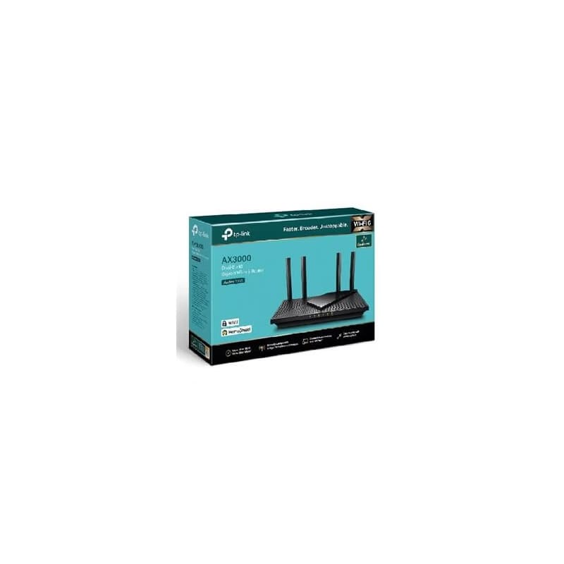 TP-Link Archer AX55 - AX3000, USB 3.0 Port, Wi-Fi 6 Router, HomeShield - OneMesh™ 5