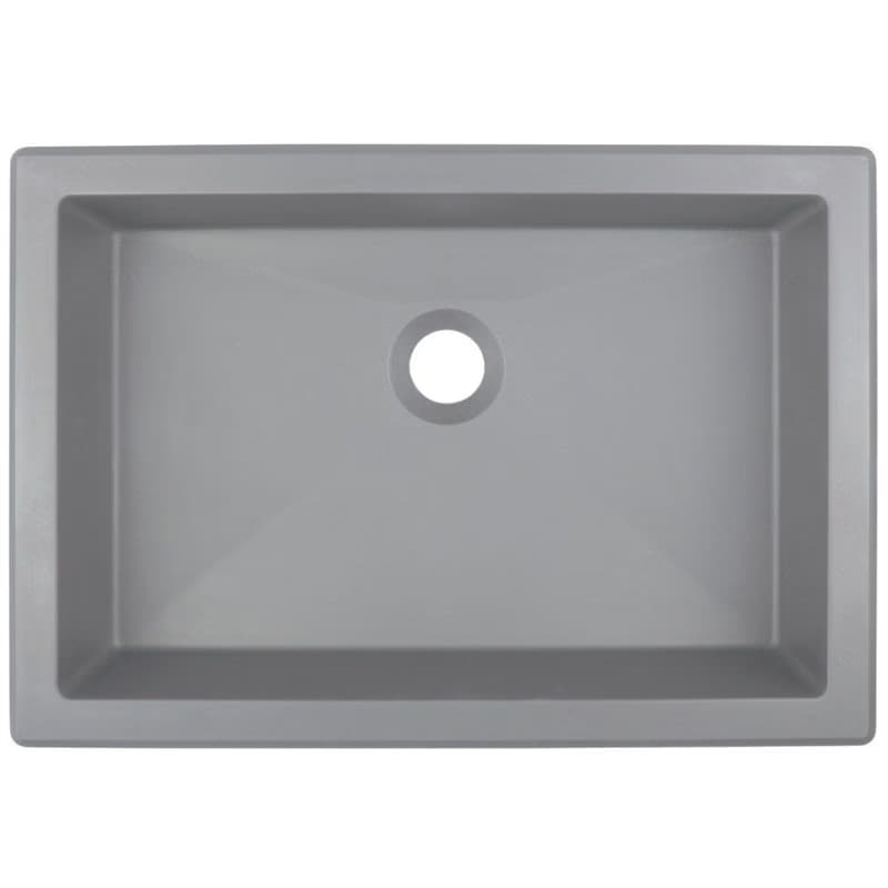DEANTE - Correo metallic grey Granit umývadlo - 500x400 mm CQR_SU5U 2
