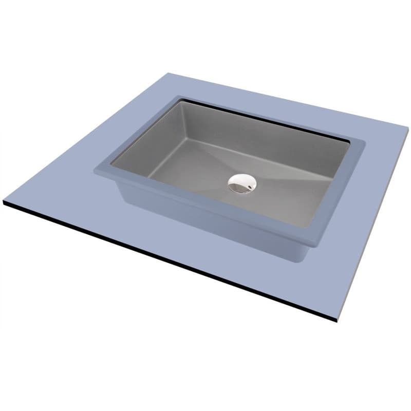 DEANTE - Correo metallic grey Granit umývadlo - 500x400 mm CQR_SU5U 4