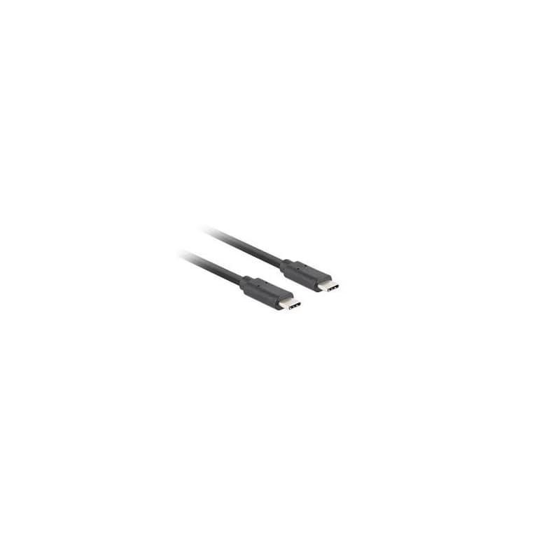 Lanberg USB-C M/M 3.1 GEN 2 kábel 0,5m 10GB/S PD100W čierna 5