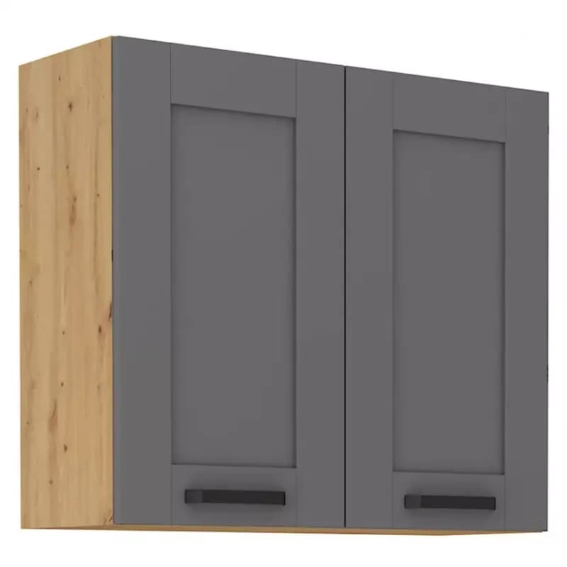 Kuchynská skrinka Luna dustgrey/artisan 80G-72 2F 1