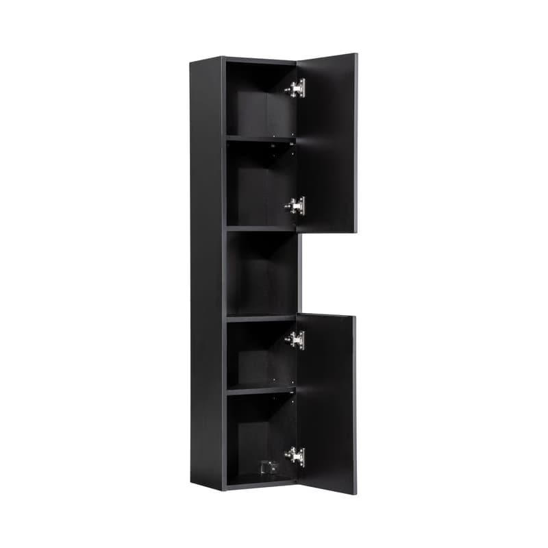 ArtCom Vysoká skrinka do kúpeľne NOVA Black 80-03-2D 4