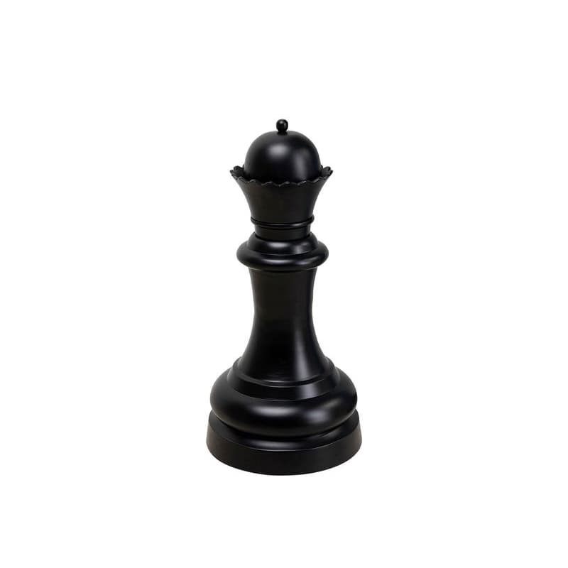 Chess Queen dekorácia čierna 60 cm 1