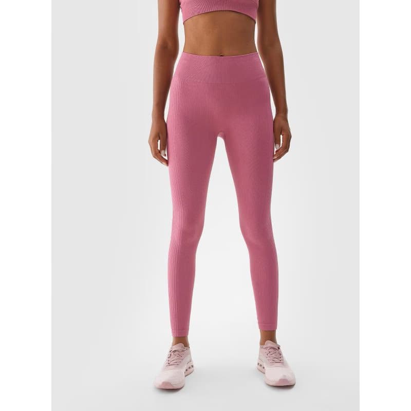 Dámske legíny 4F TIGHTS FNK-WAW24TFTIF278-53S-DARK PINK 2