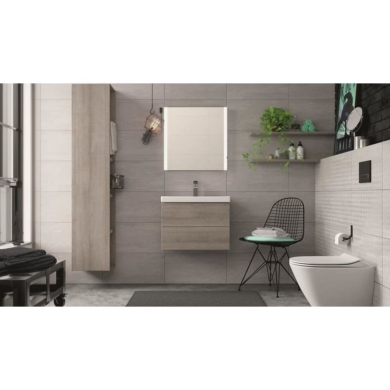 CERSANIT - WC sedátko CITY OVAL SLIM antib. OFF EASY jedno tlačidlo K98-0146 3
