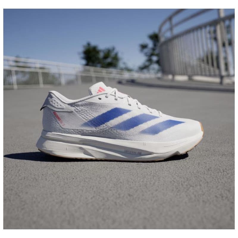 Pánska bežecká obuv ADIDAS Adizero SL2 M cloud white royal blue pure ruby 2