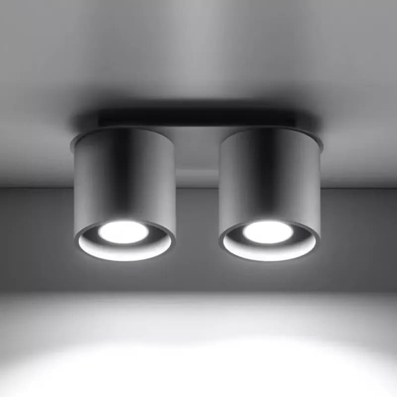 Stropná Lampa Orlando 2 GREY A-055 1