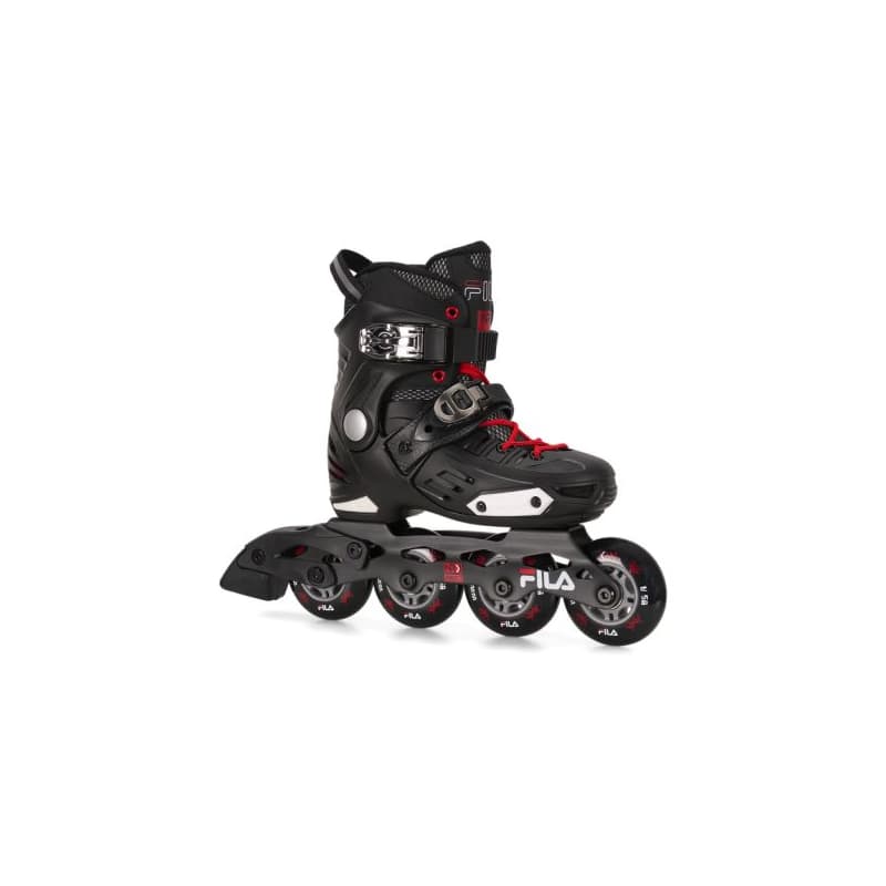 Chlapčenské kolieskové korčule FILA SKATES Nkr Junior Jr black red