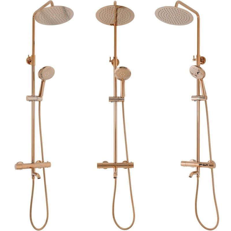 REA REA - Sprchový set s termostatom LUNGO Copper REA-P7997 4