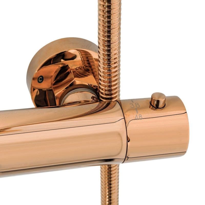 REA REA - Sprchový set s termostatom LUNGO Copper REA-P7997 6