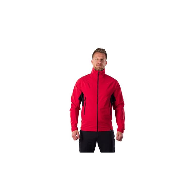 Pánska turistická bunda NORTHFINDER ARSENIO-361redblack 1