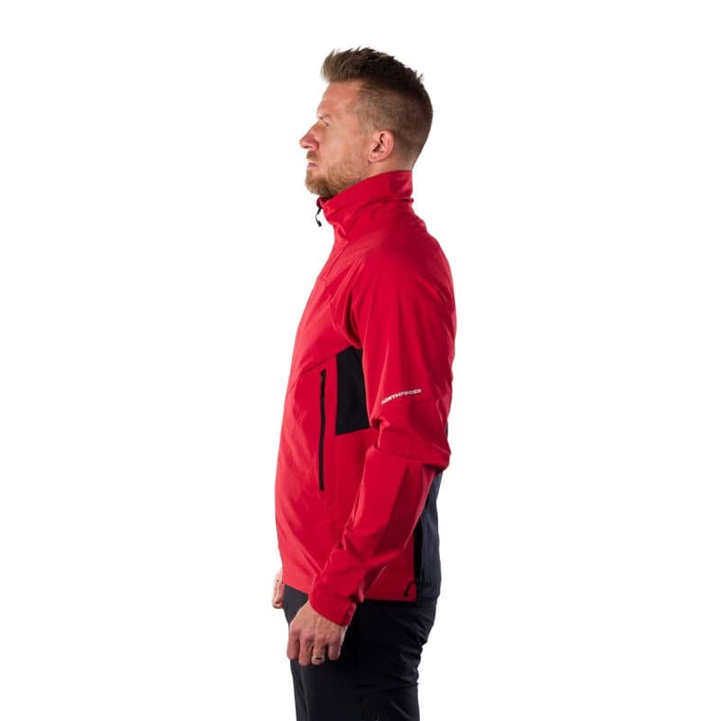 Pánska turistická bunda NORTHFINDER ARSENIO-361redblack 3