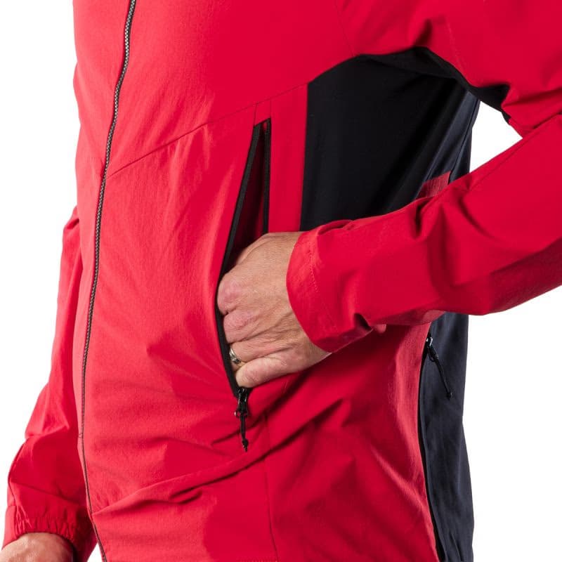 Pánska turistická bunda NORTHFINDER ARSENIO-361redblack 5