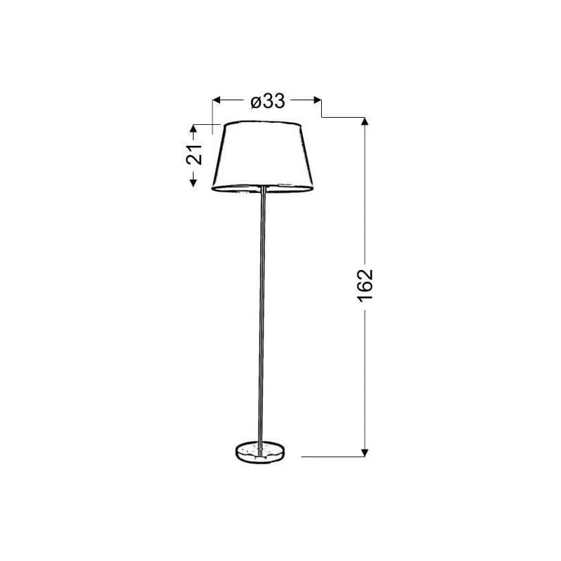 Stojacia lampa IBIS Candellux 3